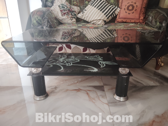 টি টেবিল (কাঁচের)